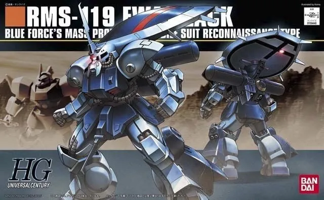 GUNDAM - HG 1/144 RMS-119 EWAC Zack - Model Kit